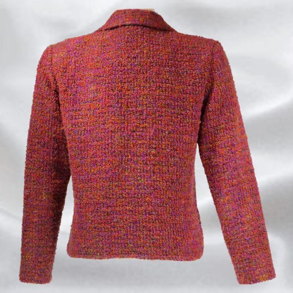 Fine Line Double Breasted Blazer in Size Medium - Picture 2 of 5